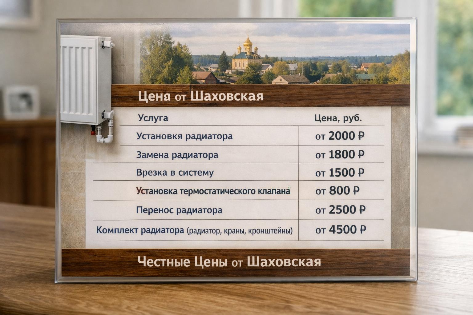 Реальные цены на монтаж радиатора в частном доме — прайс от «Шаховская»