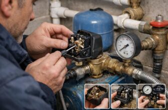 Обслуживание реле давления водоснабжения в Шаховской