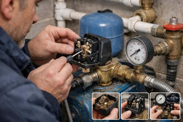 Обслуживание реле давления водоснабжения в Шаховской