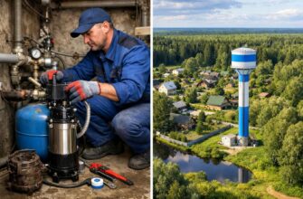 Шаховская: замена насоса водоснабжения