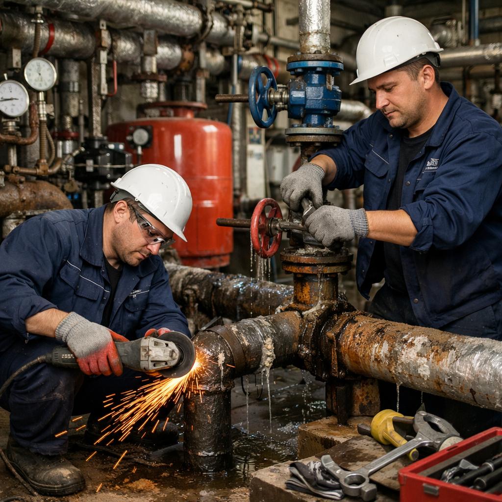 Срочный и надёжный Ремонт труб в котельной — услуги ООО Холдинг СпецСтройАльянс Срочный и надёжный Ремонт труб в котельной — услуги ООО Холдинг СпецСтройАльянс