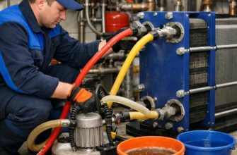 Промывка теплообменника в Солнечногорске