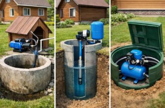 Водоснабжение дома от колодца в Солнечногорске: виды и выбор автоматики