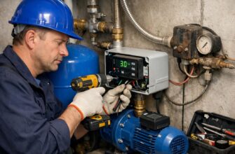 Солнечногорск: замена автоматики водоснабжения