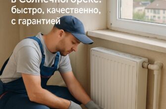 Замена радиаторов отопления в Солнечногорске