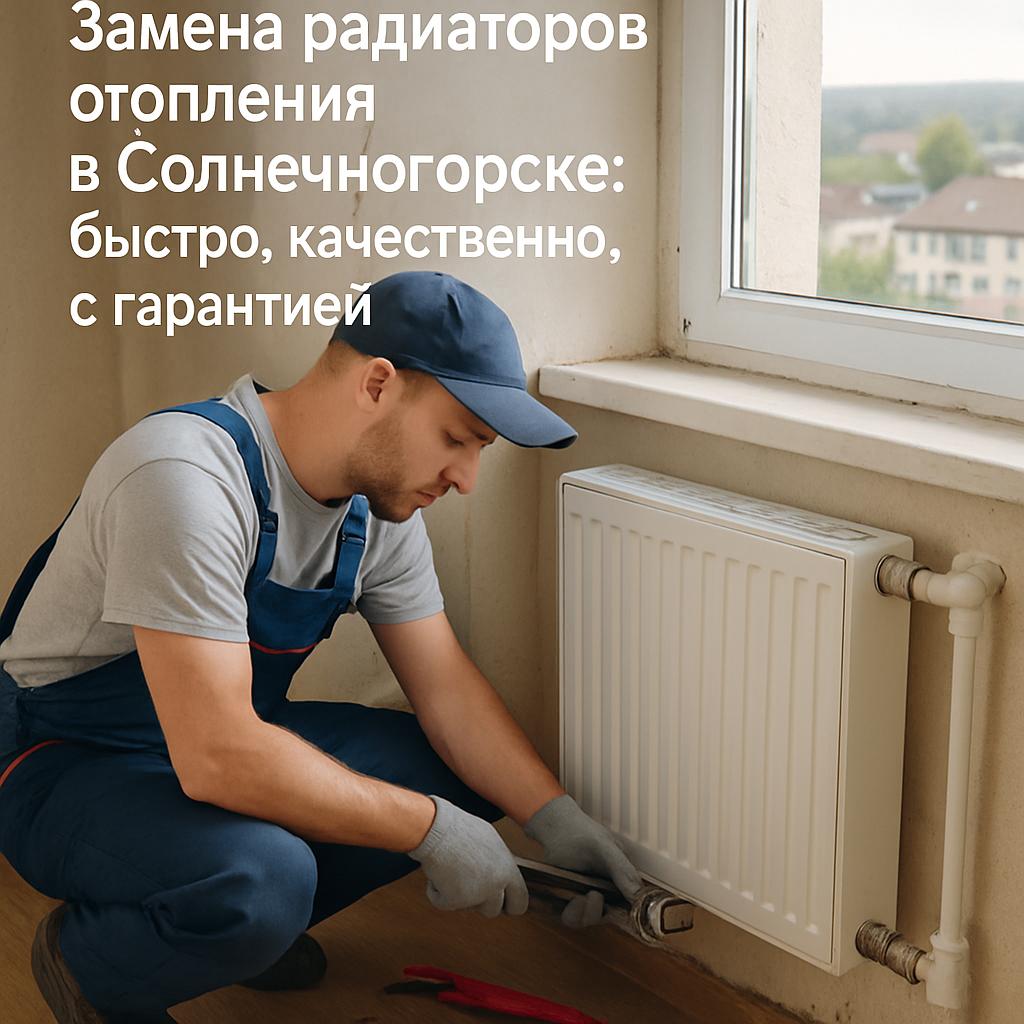 Солнечногорск Замена радиаторов отопления — причины, сроки и первые признаки