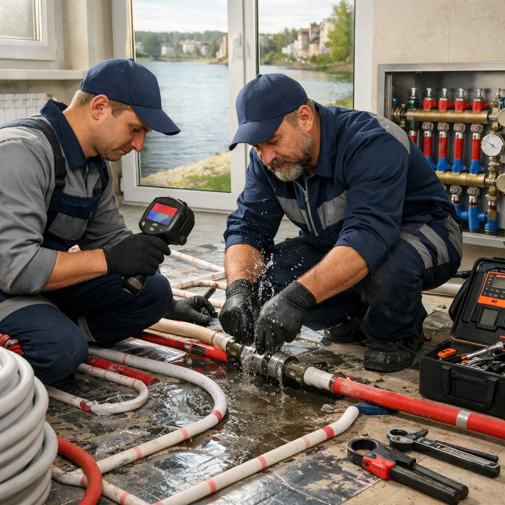 Солнечногорск Ремонт труб теплого пола — оперативный выезд и точная диагностика от ООО Холдинг СпецСтройАльянс