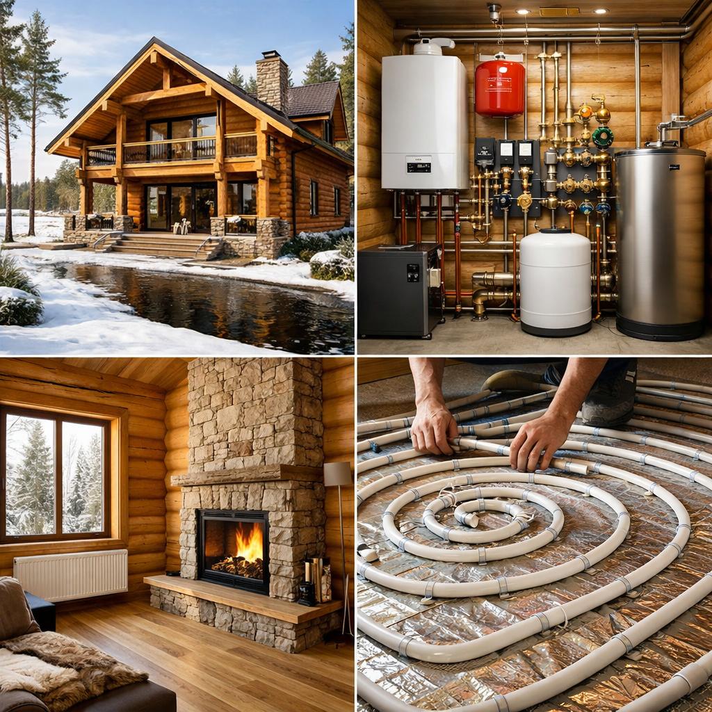 Премиальные решения по отоплению деревянного дома из бруса в Солнечногорске от ООО Холдинг СпецСтройАльянс Премиальные решения по отоплению деревянного дома из бруса в Солнечногорске от ООО Холдинг СпецСтройАльянс