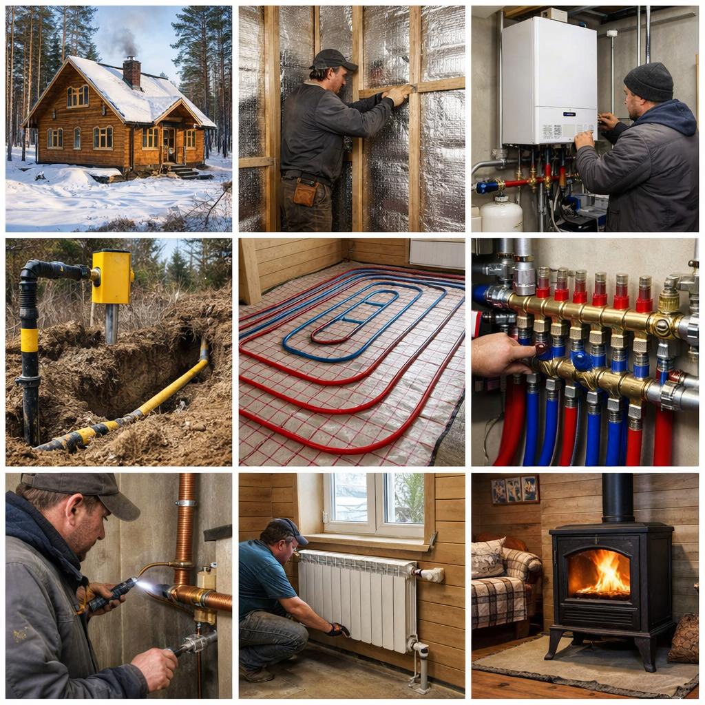 Комплексный пошаговый план: Как сделать отопление на даче Солнечногорск Комплексный пошаговый план: Как сделать отопление на даче Солнечногорск