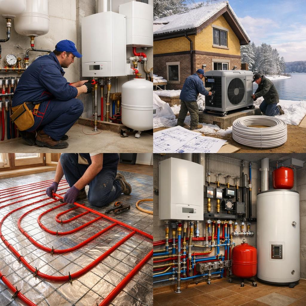 Комплексные Услуги монтажа систем отопления Солнечногорск — от проекта до запуска под ключ Комплексные Услуги монтажа систем отопления Солнечногорск — от проекта до запуска под ключ