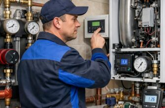 Настройка автоматики котла и давления в Солнечногорске