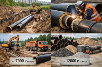 Стоимость прокладки теплотрассы в Солнечногорске