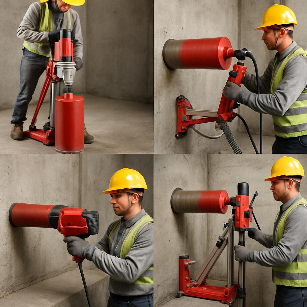 Виды алмазного сверления