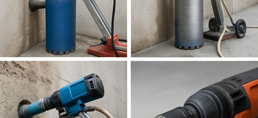 Виды алмазного бурения