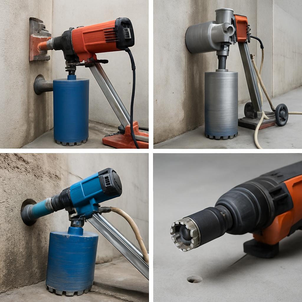 Виды алмазного бурения