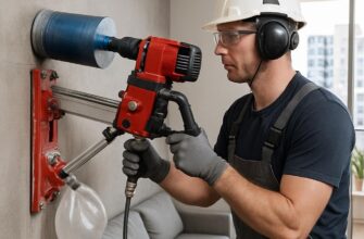 Алмазное бурение в квартире