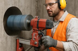Профессиональное алмазное сверление отверстий