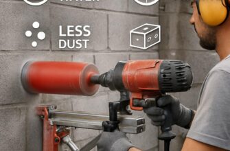 Сухое алмазное бурение