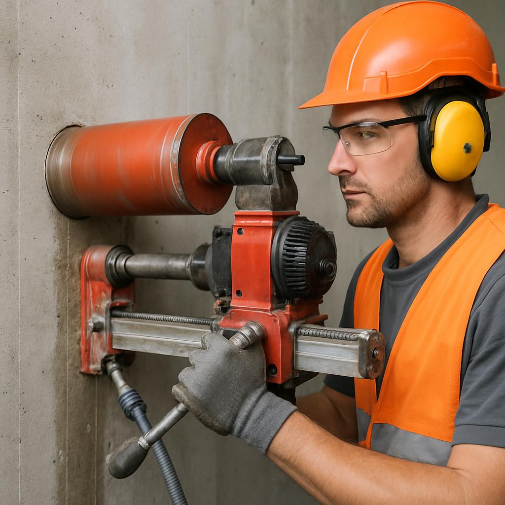 Алмазное сверление отверстий Алмазное сверление отверстий