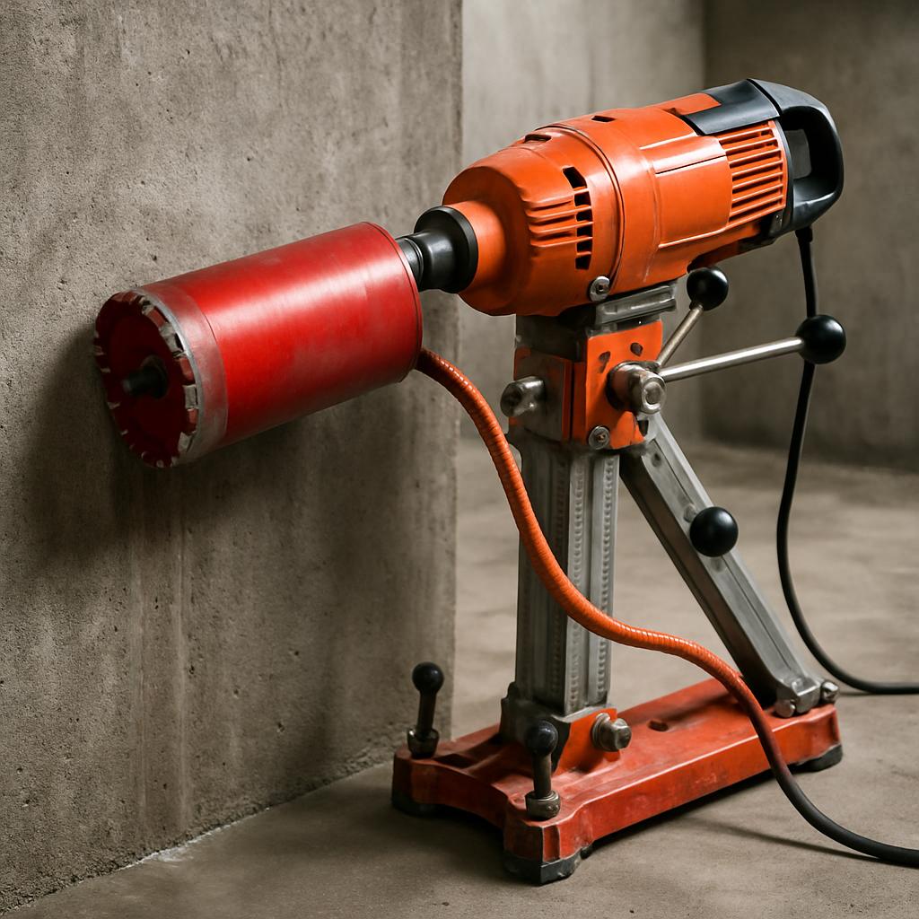 Эффективное алмазное бурение бетона