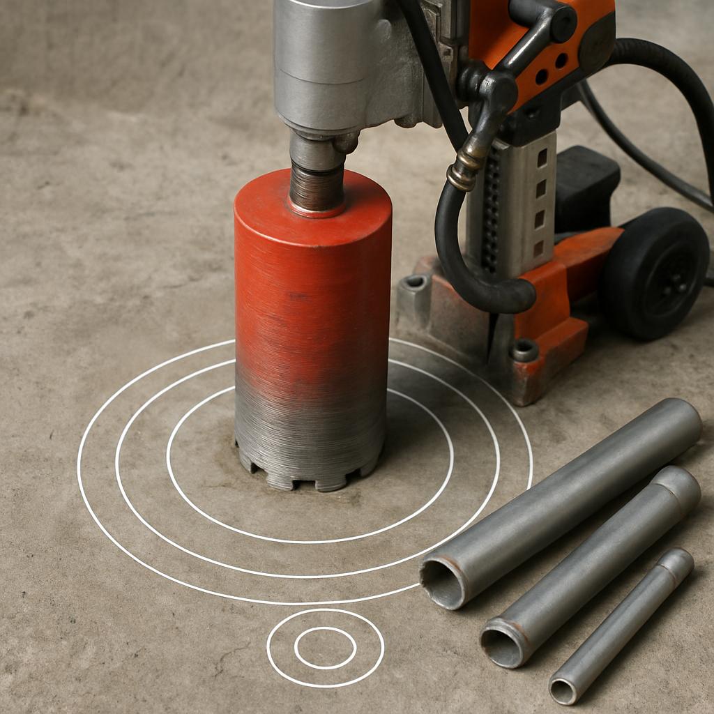 Диаметр алмазного бурения