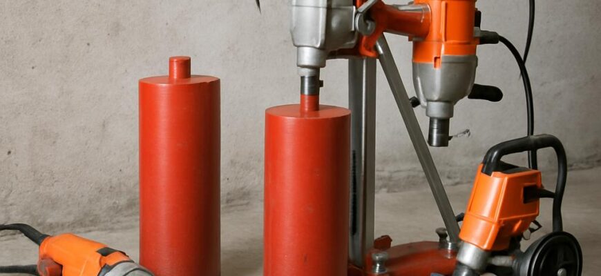 Виды и особенности алмазного сверления