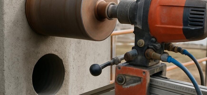 Алмазное сверление отверстий в Московской области