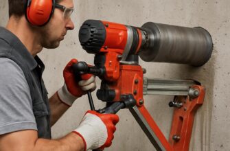 Алмазное бурение отверстий в бетоне