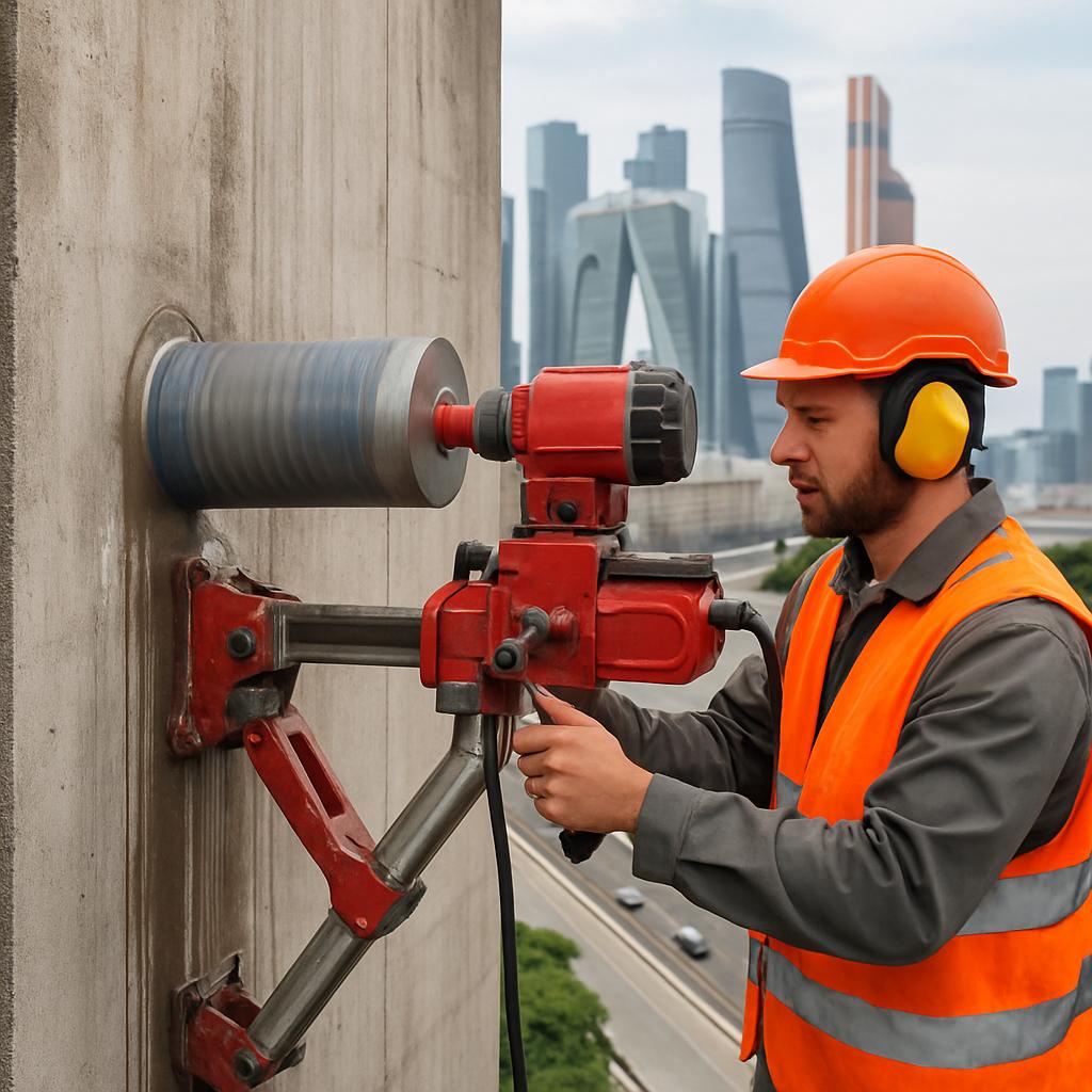 Алмазное бурение в Москве