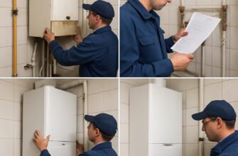 Этапы замены газового котла в Троицке