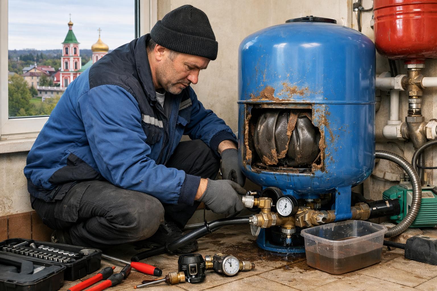 Троицк: оперативный сервис по ремонту гидроаккумулятора