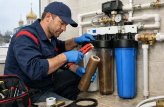 Ремонт фильтров водоснабжения в Троицке