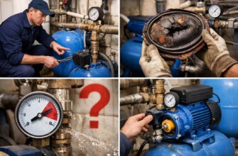 Троицк: почему падает давление в системе и как увеличить напор воды в насосной станции