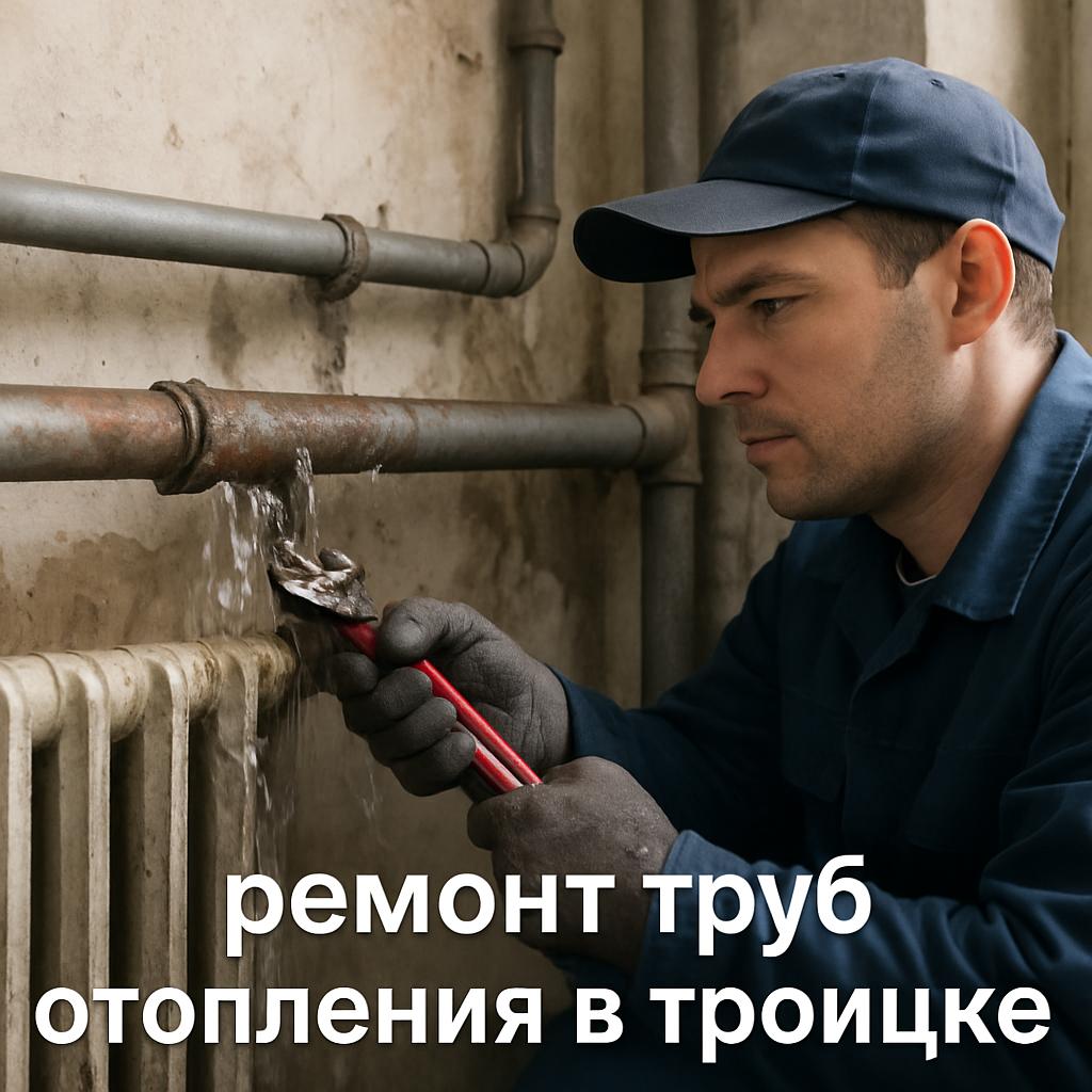 Почему важен быстрый ремонт труб отопления в Троицке