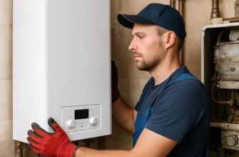 Замена котла отопления в Троицке