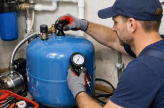 Обслуживание гидроаккумулятора водоснабжения в Троицке