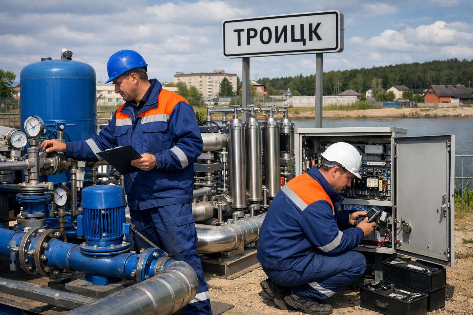 Троицк Обслуживание оборудования водоснабжения — надёжные решения от ООО Холдинг СпецСтройАльянс