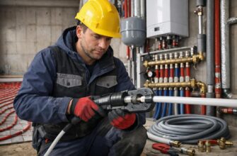 Монтаж труб Rehau в Троицке