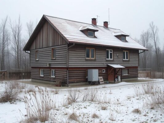 Троицк: Отопление дома 350 кв м