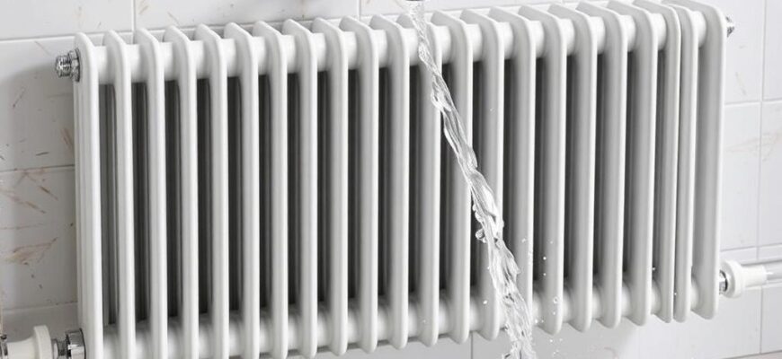 Промывка радиатора