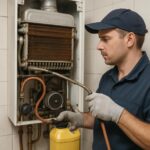 Промывка теплообменника котла Верее