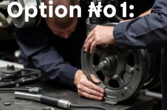 Вариант № 1 – механический ремонт