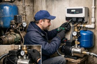 Верея: замена автоматики водоснабжения