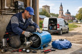 Ремонт гидроаккумулятора системы водоснабжения в Верее
