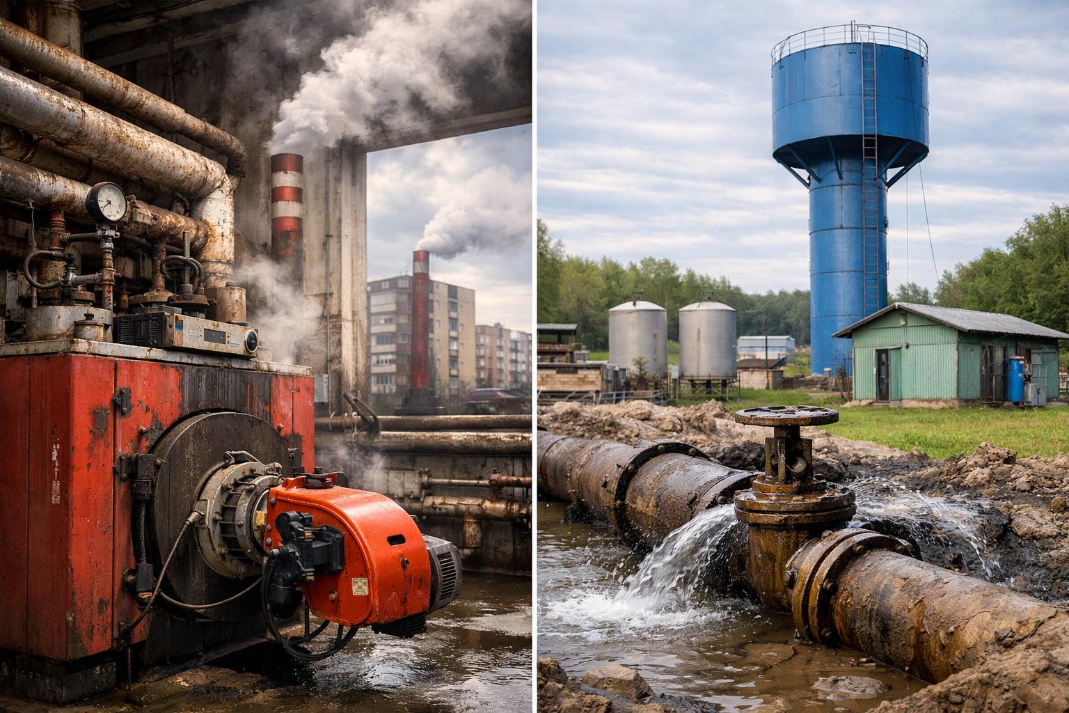 Состояние отопления и водоснабжения в Верее: актуальная картина