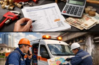 Аварийная служба: стоимость монтажных работ