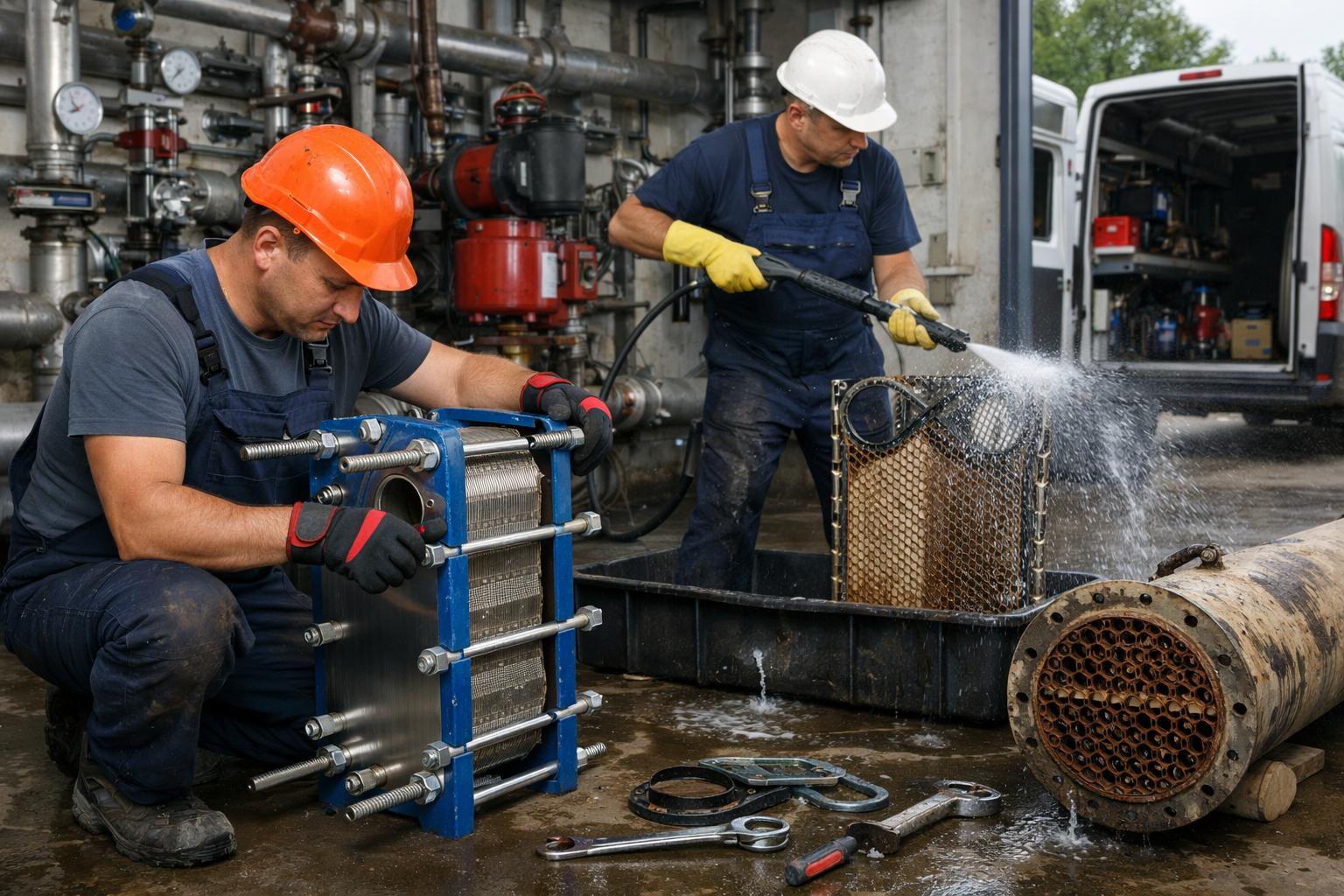 Срочная помощь по теплообменникам от