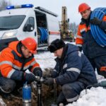 Аварийная служба: монтаж зимнего водоснабжения