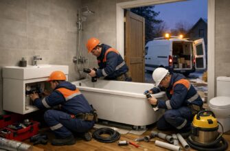 Аварийная служба Установка ванной комнаты частном доме