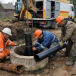 Аварийная служба: срочная замена трубы от колодца